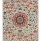 100% Silk Suzani Bedspread from Uzbekistan, Embroidered Wall Hanging 100% Silk Suzani Bedspread from Uzbekistan, Embroidered Wall Hanging