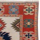 Vintage Hand-Knotted Turkish Wool Area Rug in Soft Colors, All Natural Dyes Vintage Hand-Knotted Turkish Wool Area Rug in Soft Colors, All Natural Dyes