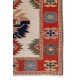 Hand-Knotted Turkish Wool Area Rug in Soft Colors, All Natural Dyes