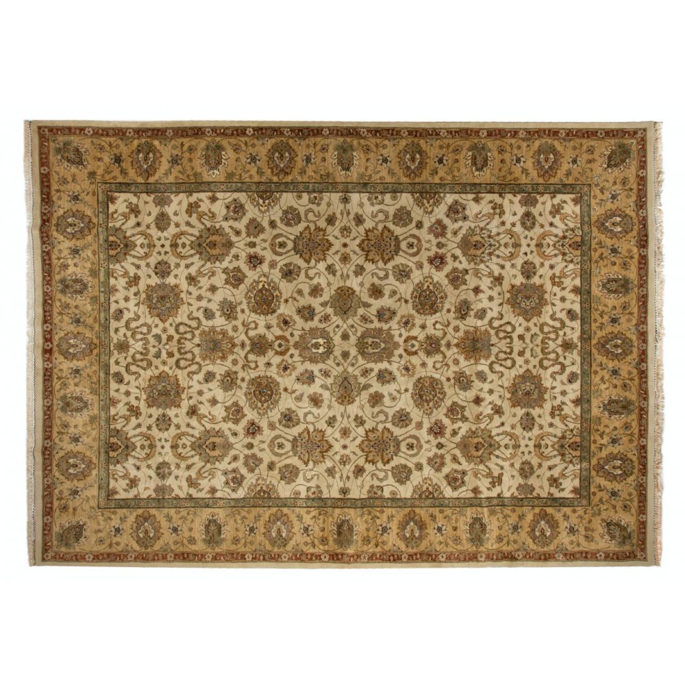 New Handmade Oushak Area Rug, 100% Soft Wool & Natural Dyes. Fine Turkish Carpet
