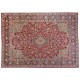 Antique Oriental Area Rug. Hand-Knotted Wool Carpet