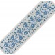 Beige and Blue Suzani Fabric Table Runner. Uzbek Embroidered Silk & Cotton Wall Hanging Beige and Blue Suzani Fabric Table Runner. Uzbek Embroidered Silk & Cotton Wall Hanging