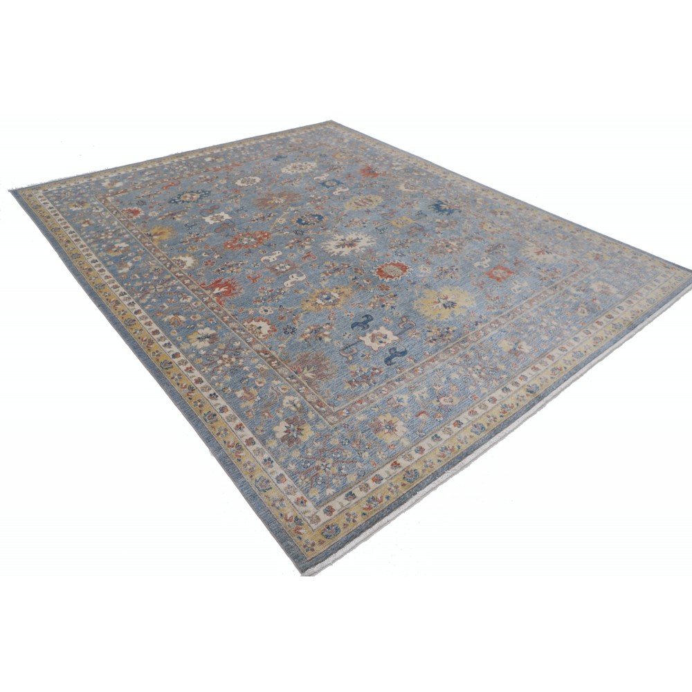 Modern Turkish Area Rug | All Wool | Authentic Oushak Style Carpet for Home Decor Modern Turkish Area Rug | All Wool | Authentic Oushak Style Carpet for Home Decor