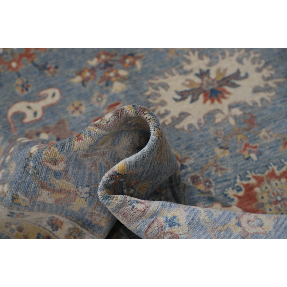 Modern Turkish Area Rug | All Wool | Authentic Oushak Style Carpet for Home Decor Modern Turkish Area Rug | All Wool | Authentic Oushak Style Carpet for Home Decor