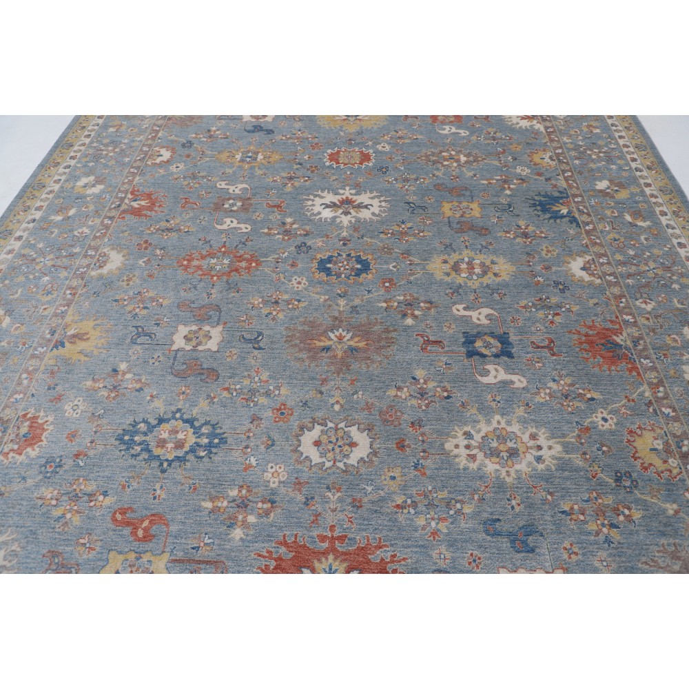 Contemporary Turkish Area Rug | All Wool | Oushak Style Carpet | High Quality Sustainable Home Decor Contemporary Turkish Area Rug | All Wool | Oushak Style Carpet | High Quality Sustainable Home Decor