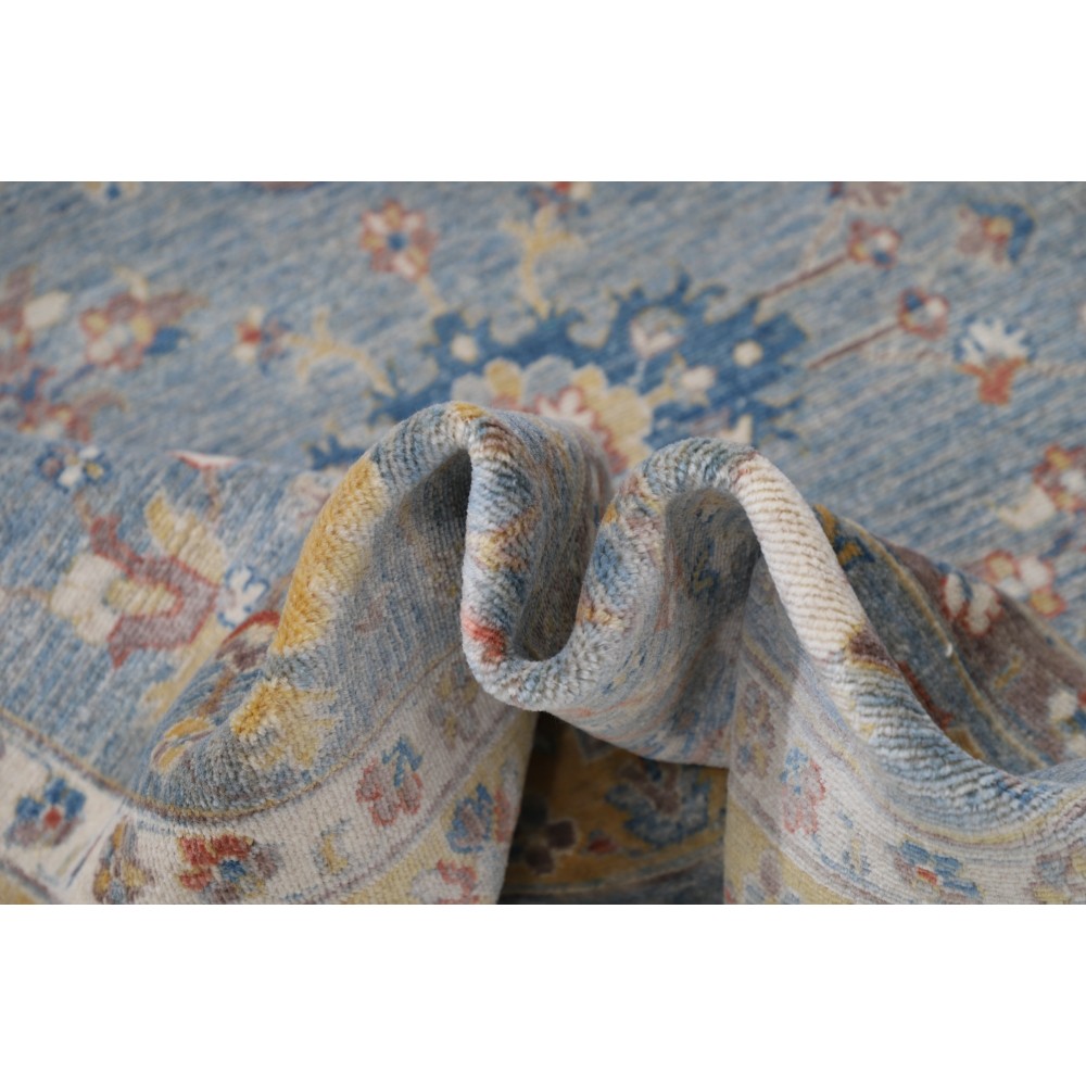 Contemporary Turkish Area Rug | All Wool | Oushak Style Carpet | High Quality Sustainable Home Decor Contemporary Turkish Area Rug | All Wool | Oushak Style Carpet | High Quality Sustainable Home Decor