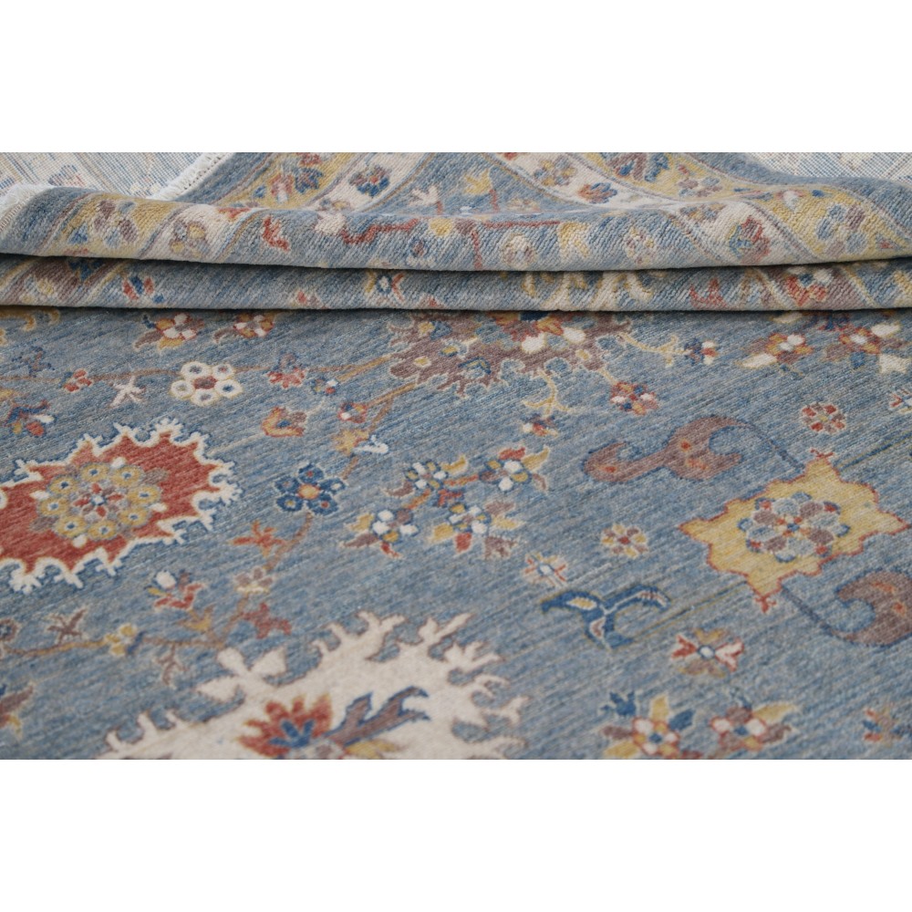 Contemporary Turkish Area Rug | All Wool | Oushak Style Carpet | High Quality Sustainable Home Decor Contemporary Turkish Area Rug | All Wool | Oushak Style Carpet | High Quality Sustainable Home Decor