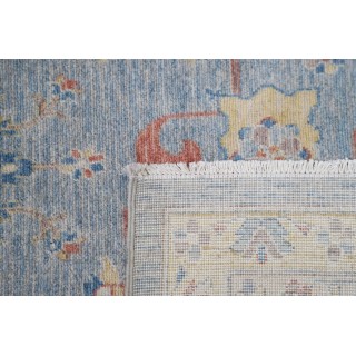 Contemporary Turkish Area Rug | All Wool | Oushak Style Carpet | High Quality Sustainable Home Decor