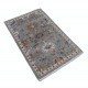 Contemporary Turkish Rug for Entryway | 100% Wool | Floral Patterned Oushak Accent Rug for Bedroom