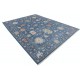 Decorative Oushak Style Area Rug | 100% Wool | Contemporary Turkish Carpet for Living Room Decorative Oushak Style Area Rug | 100% Wool | Contemporary Turkish Carpet for Living Room