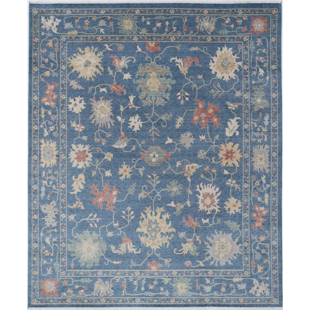 Modern Turkish Area Rug for Office | All Wool | Decorative Oushak Style Carpet for Living Room Decor Modern Turkish Area Rug for Office | All Wool | Decorative Oushak Style Carpet for Living Room Decor