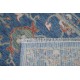 Blue Turkish Wool Runner Rug for Corridor | Floral Kitchen Rug | Artisan Hallway Covering | Oushak Style Runner Rug for Stairs Blue Turkish Wool Runner Rug for Corridor | Floral Kitchen Rug | Artisan Hallway Covering | Oushak Style Runner Rug for Stairs