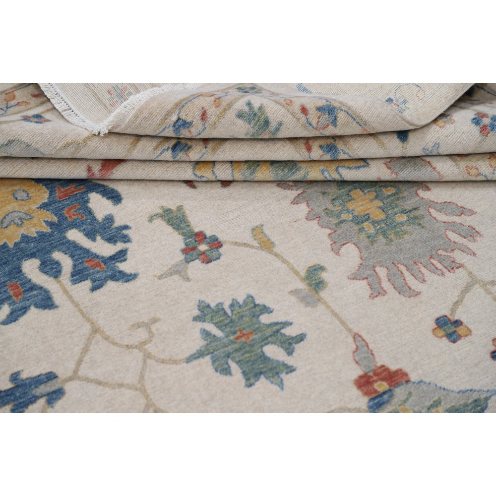 Decorative Oushak Rug for Home Decor | 100% Wool | Modern Turkish Carpet for Living Room Decorative Oushak Rug for Home Decor | 100% Wool | Modern Turkish Carpet for Living Room