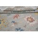 Contemporary Turkish Area Rug for Living Room | 100% Wool | Floral Patterned Oushak Style Carpet for Bedroom