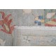 Contemporary Turkish Area Rug for Living Room | 100% Wool | Floral Patterned Oushak Style Carpet for Bedroom