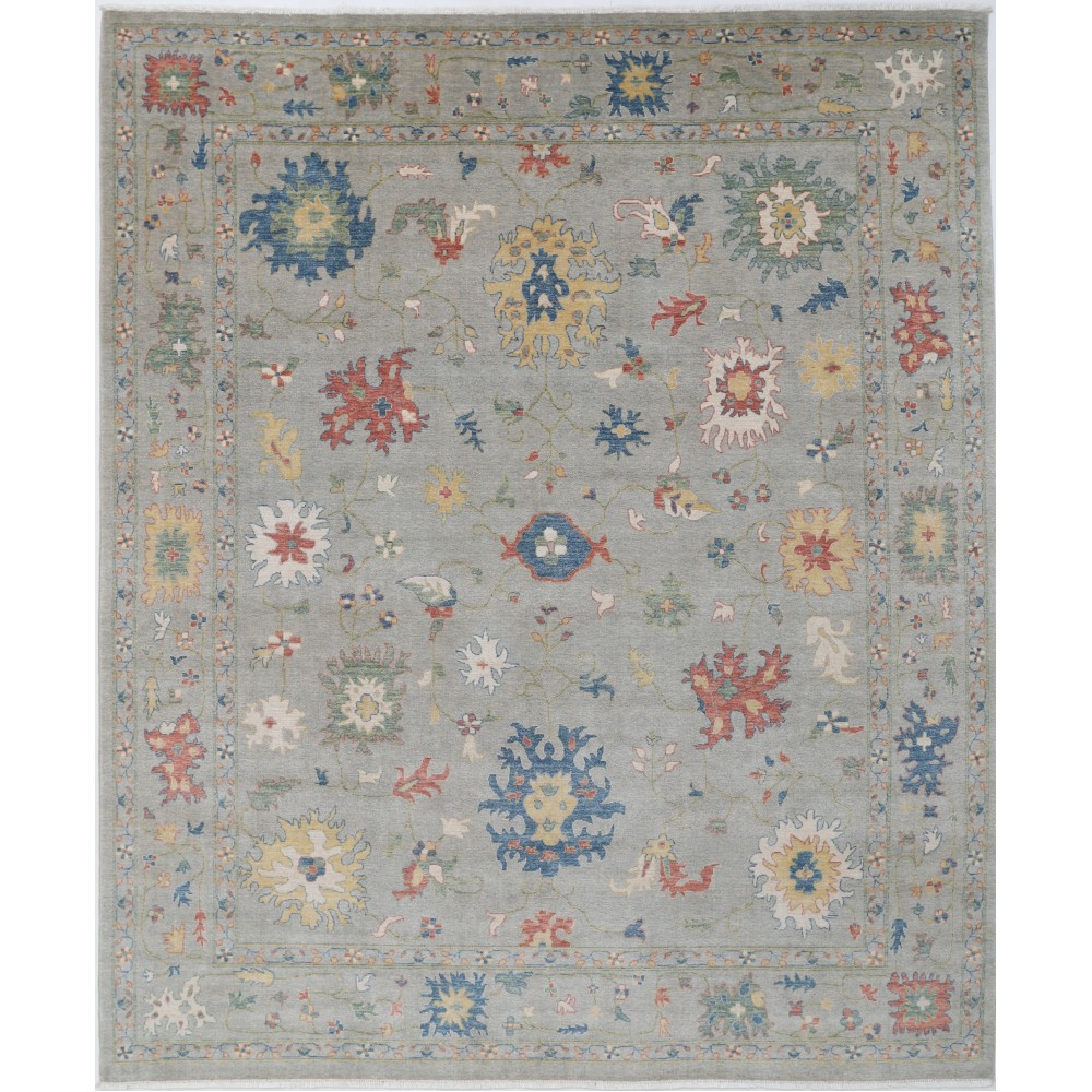 Contemporary Turkish Area Rug | All Wool | Oushak Style Carpet | High Quality Sustainable Home Decor Contemporary Turkish Area Rug | All Wool | Oushak Style Carpet | High Quality Sustainable Home Decor
