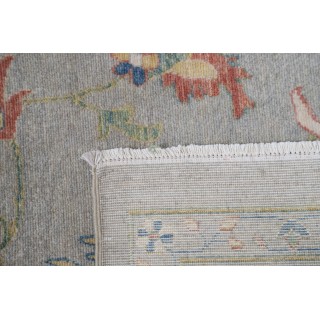 Contemporary Turkish Area Rug | All Wool | Oushak Style Carpet | High Quality Sustainable Home Decor