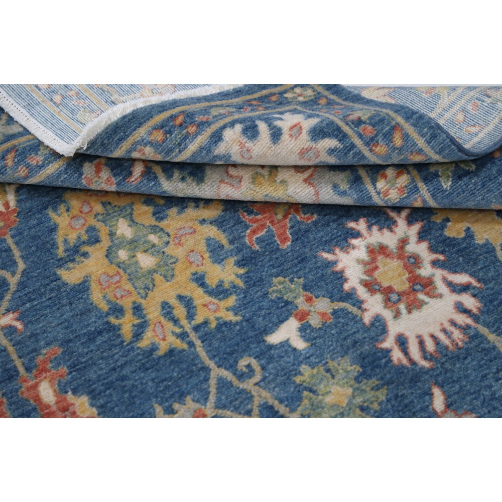 Contemporary Turkish Area Rug | All Wool | Oushak Style Carpet | High Quality Sustainable Home Decor Contemporary Turkish Area Rug | All Wool | Oushak Style Carpet | High Quality Sustainable Home Decor
