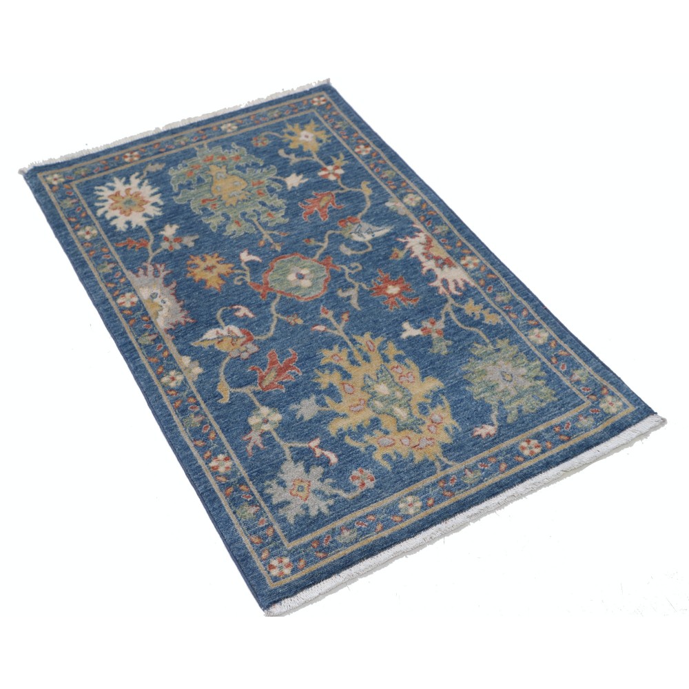 Authentic Turkish Wool Accent Rug | Artisan Small Rug | Oushak Style Floor Covering Authentic Turkish Wool Accent Rug | Artisan Small Rug | Oushak Style Floor Covering
