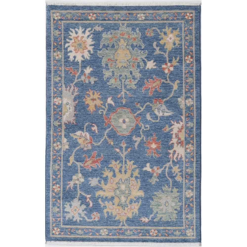 Authentic Turkish Wool Accent Rug | Artisan Small Rug | Oushak Style Floor Covering Authentic Turkish Wool Accent Rug | Artisan Small Rug | Oushak Style Floor Covering