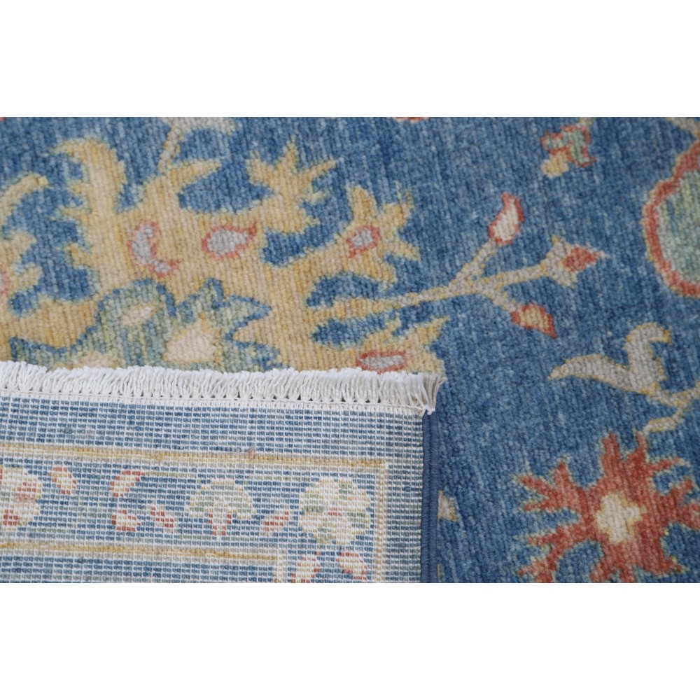 Authentic Turkish Wool Accent Rug | Artisan Small Rug | Oushak Style Floor Covering Authentic Turkish Wool Accent Rug | Artisan Small Rug | Oushak Style Floor Covering