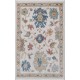 Contemporary Turkish Rug | Elegant Floral Design | 100% Wool Oushak Accent Rug Contemporary Turkish Rug | Elegant Floral Design | 100% Wool Oushak Accent Rug
