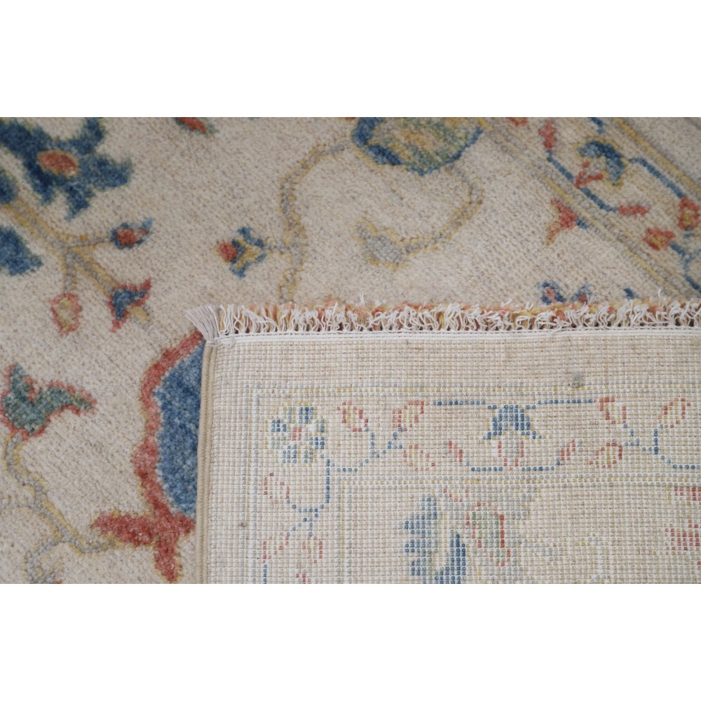 Decorative Oushak Style Runner Rug for Kitchen | 100% Wool | Contemporary Turkish Hallway Runner | Corridor Rug Decorative Oushak Style Runner Rug for Kitchen | 100% Wool | Contemporary Turkish Hallway Runner | Corridor Rug