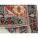 Hand-Knotted Wool Area Rug, Red Geometric Botanical Carpet for Living Room Hand-Knotted Wool Area Rug, Red Geometric Botanical Carpet for Living Room