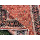 Hand-Knotted Area Rug with Floral Design, Red Wool Carpet for Living Room Hand-Knotted Area Rug with Floral Design, Red Wool Carpet for Living Room