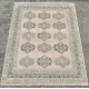Hand-Knotted Oushak Wool Area Rug for Living Room, Decorative Geometric Design Carpet Hand-Knotted Oushak Wool Area Rug for Living Room, Decorative Geometric Design Carpet