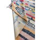 Hand-Knotted 100% Wool Abstract Geometric Area Rug. Multicolor Modern Living Room Carpet Hand-Knotted 100% Wool Abstract Geometric Area Rug. Multicolor Modern Living Room Carpet