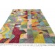 Abstract Hand-Knotted 100% Wool Area Rug. Colorful Modern Living Room Carpet Abstract Hand-Knotted 100% Wool Area Rug. Colorful Modern Living Room Carpet