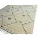 Contemporary Hand-Knotted Moroccan Berber Design Area Rug in Beige and Brown. 100% Natural Wool Contemporary Hand-Knotted Moroccan Berber Design Area Rug in Beige and Brown. 100% Natural Wool