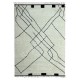 Handknotted Moroccan Beni Ourain Style 100% Wool Area Rug in Beige and Black. Modern Living Room Carpet Handknotted Moroccan Beni Ourain Style 100% Wool Area Rug in Beige and Black. Modern Living Room Carpet