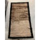 Hand-Knotted Turkish Tulu Rug. 100% Wool Minimalist Border Design. Beige, Brown & Black Colors. Custom Options Available Hand-Knotted Turkish Tulu Rug. 100% Wool Minimalist Border Design. Beige, Brown & Black Colors. Custom Options Available