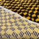 Hand-Knotted Checkered Tulu Rug. 100% Wool. Brown & Mustard Yellow Carpet. Custom Options Available Hand-Knotted Checkered Tulu Rug. 100% Wool. Brown & Mustard Yellow Carpet. Custom Options Available
