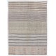 Vintage Gray Kilim Rug. Handwoven Wool, Cotton & Goat Hair Turkish Flat-Weave Carpet Vintage Gray Kilim Rug. Handwoven Wool, Cotton & Goat Hair Turkish Flat-Weave Carpet