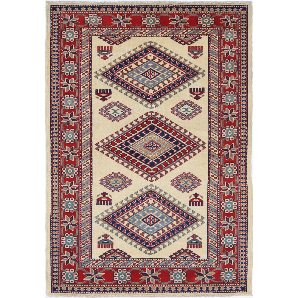 Decorative Turkish Area Rug | Hand Knotted Village Rug | 100% Wool