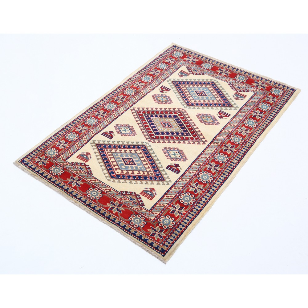 Decorative Turkish Area Rug | Hand Knotted Village Rug | 100% Wool