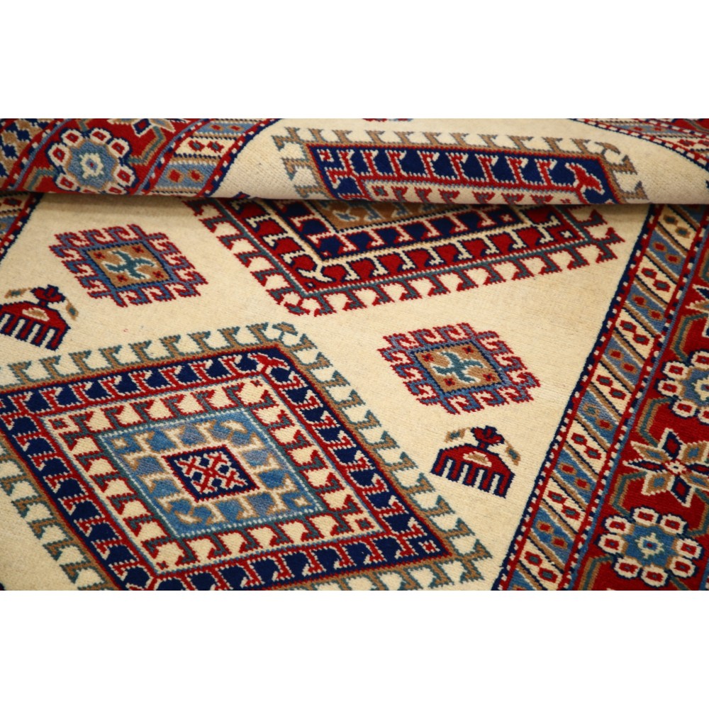 Decorative Turkish Area Rug | Hand Knotted Village Rug | 100% Wool