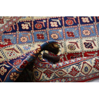 Colorful Tribal Accent Rug for Bedroom | Hand Knotted Turkish Wool Rug Colorful Tribal Accent Rug for Bedroom | Hand Knotted Turkish Wool Rug