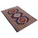 Hand Knotted Tribal Wool Accent Rug | Geometric Design Entryway and Bedroom Rug Hand Knotted Tribal Wool Accent Rug | Geometric Design Entryway and Bedroom Rug