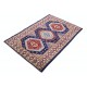 Hand Knotted Tribal Wool Accent Rug | Geometric Design Entryway and Bedroom Rug Hand Knotted Tribal Wool Accent Rug | Geometric Design Entryway and Bedroom Rug