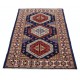 Hand Knotted Tribal Wool Accent Rug | Geometric Design Entryway and Bedroom Rug Hand Knotted Tribal Wool Accent Rug | Geometric Design Entryway and Bedroom Rug