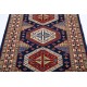 Hand Knotted Tribal Wool Accent Rug | Geometric Design Entryway and Bedroom Rug Hand Knotted Tribal Wool Accent Rug | Geometric Design Entryway and Bedroom Rug