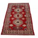 Hand Knotted Red, Navy Blue, Ivory, Light Blue Wool Area Rug | Traditional Turkish Tribal Motif Accent Rug Hand Knotted Red, Navy Blue, Ivory, Light Blue Wool Area Rug | Traditional Turkish Tribal Motif Accent Rug