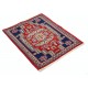 Red Handknotted Accent Rug | Woolen Floor Covering | Handmade Rug for Bedroom and Entryway