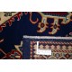 Hand Knotted Navy Blue, Red, Ivory, Light Blue Wool Area Rug | Turkish Geometric Medallion Accent Rug Hand Knotted Navy Blue, Red, Ivory, Light Blue Wool Area Rug | Turkish Geometric Medallion Accent Rug
