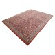 Hand-Knotted Geometric Tribal Area Rug | Rust Red, Navy Blue, Beige Wool Carpet for Living Room, Bedroom & Dining Room Hand-Knotted Geometric Tribal Area Rug | Rust Red, Navy Blue, Beige Wool Carpet for Living Room, Bedroom & Dining Room