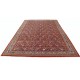Hand-Knotted Geometric Tribal Area Rug | Rust Red, Navy Blue, Beige Wool Carpet for Living Room, Bedroom & Dining Room Hand-Knotted Geometric Tribal Area Rug | Rust Red, Navy Blue, Beige Wool Carpet for Living Room, Bedroom & Dining Room